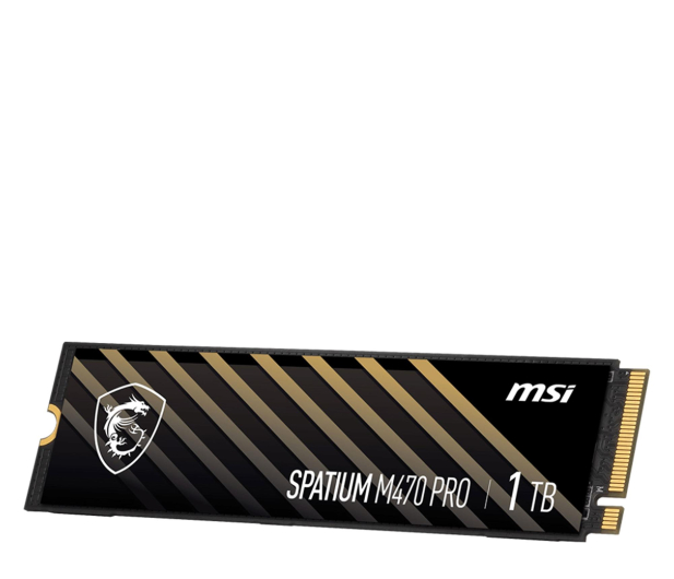 MSI 1TB M.2 PCIe Gen4 NVMe Spatium M470 PRO - 1329268 - zdjęcie 4